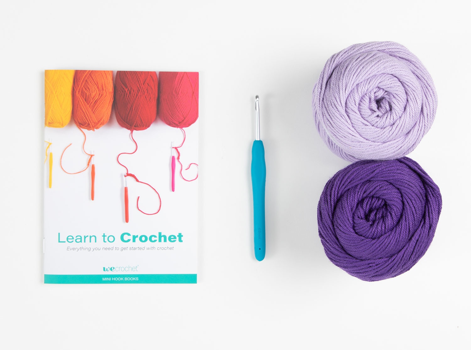 Learn to Crochet Kits - The Dishcloth