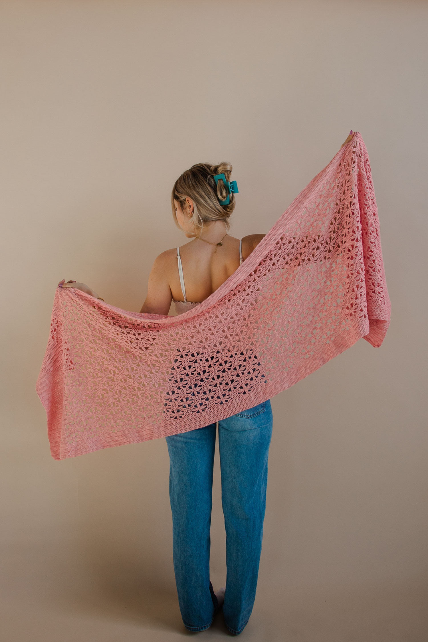 Hibiscus Floral Wrap by Janine Myska