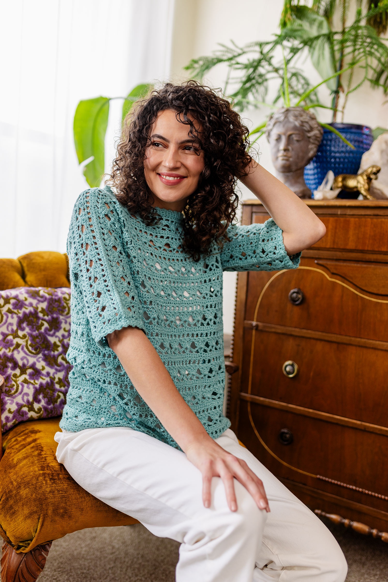 Serenity Sweater by Michelle Ferguson