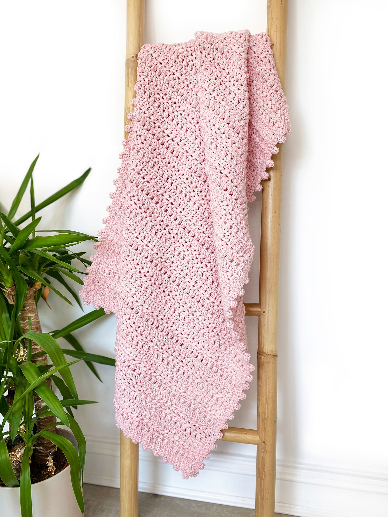 Portencross Throw by Gillian Docherty