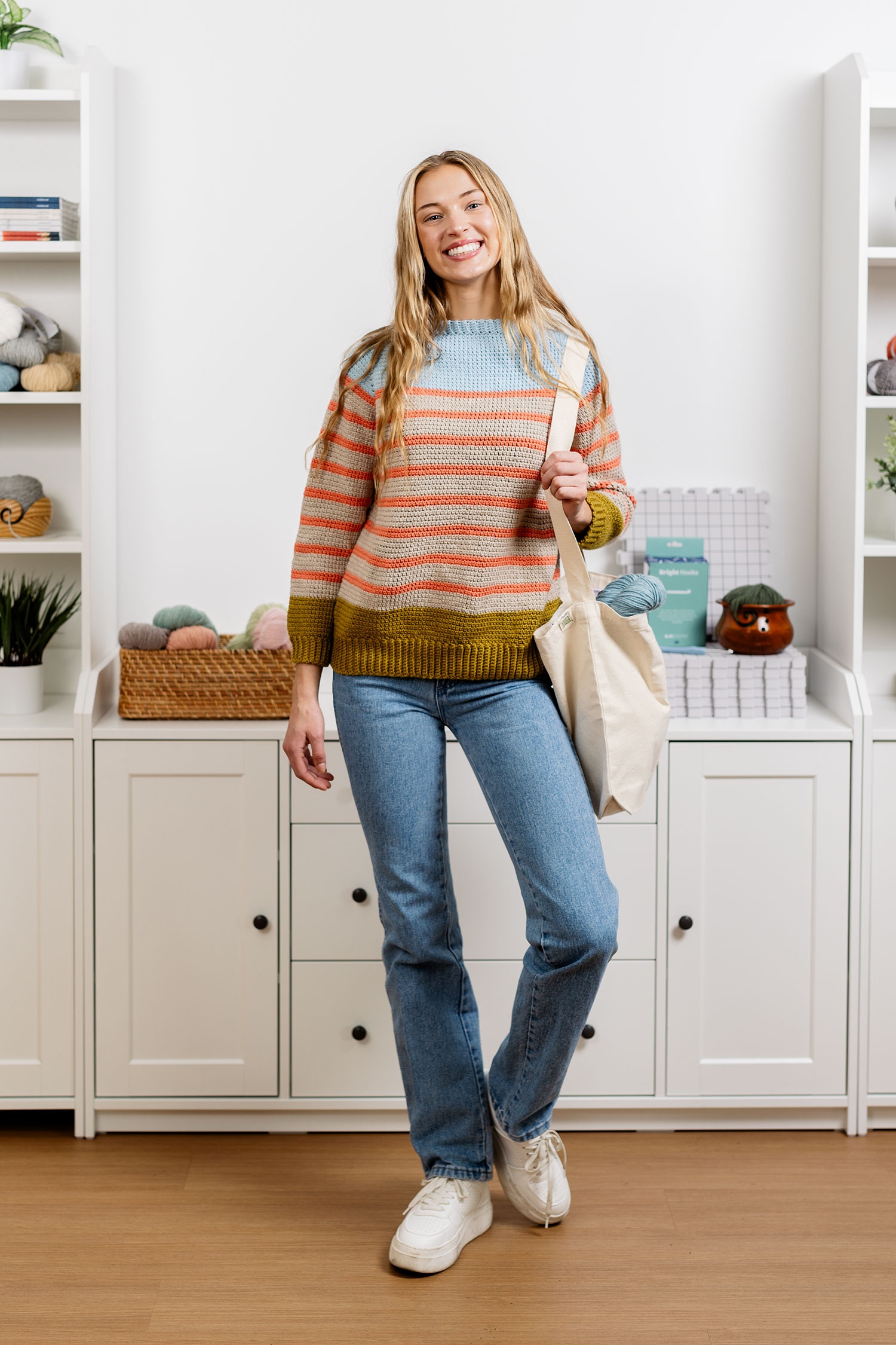 Rosie: My First Raglan Sweater by Sara Dudek